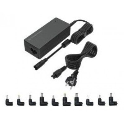 CONCEPTRONIC OZUL08B Cargador universal para portatil de 90W, 10 puntas de carga incluidas