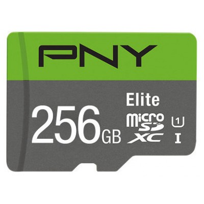 MEMORIA SD MICRO 256GB PNY Elite microSDXC UHS-I Clase