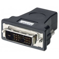 Lindy 41228 cambiador de g&eacute;nero para cable HDMI-A FM DVI-D M Negro (Espera 4 dias)