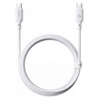 OS-BASEUS SILKY FAST CHARGING DATA CABLE USB-A TO USB-C 3A 1M MOON WHITE (Espera 4 dias)-SX3 OS-BASEUS SILKY FAST CHARGING DATA CABLE USB-A TO USB-C 3A 1M MOON WHITE (Espera 4 dias)