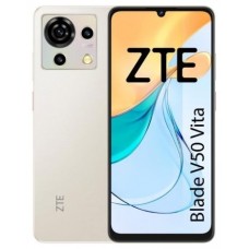 ZTE BLADE V50 VITA, SMARTPHONE 6.6"HD+ 90HZ, 256GB ROM, 4GB RAM (+10GB RAM VIRTUAL), C&Aacute;MARA TRIPLE CON IA DE 50MP, GRAN BATER&Iacute;A 5200MAH, NFC, ANDROID 13, COLOR SANDY GOLD (Espera 4 dias)
