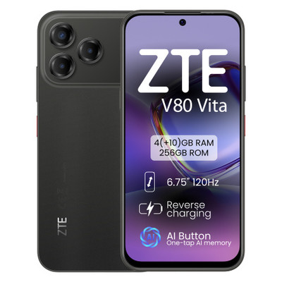 ZTE V80 VITA 4+256 NEGRO (Espera 4 dias)-SX17 ZTE V80 VITA 4+256 NEGRO (Espera 4 dias)