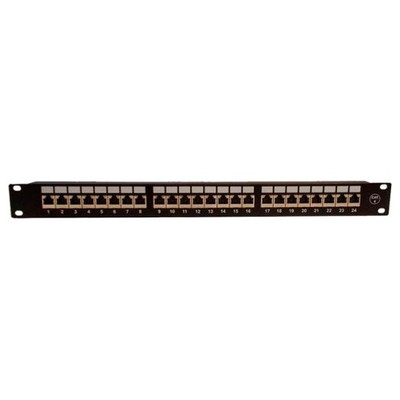 PEPEGREEN PATCH PANEL 24 PUERTOS Cat 6 FTP