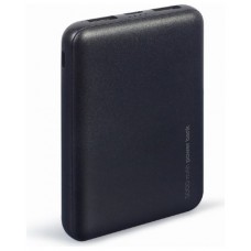 POWERBANK GEMBIRD 5000mAh 1x microUSB A 2x USB-A NEGRO