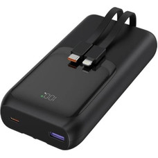 Gembird Powerbank con cables 20W 20000 mAh-SX2 Gembird Powerbank con cables 20W 20000 mAh