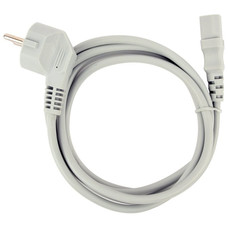 Gembird Cable Alimentaci&oacute;n 3pin C5 Schuko VDE 3 Mt