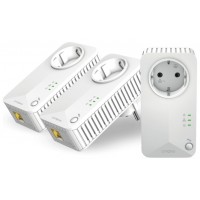 Strong Powerline 600 Triple Pack EU V2 600 Mbit/s Ethernet Blanco 3 pieza(s) (Espera 4 dias)