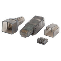 CONECTOR LANBERG RJ45 CAT.6A UTP PLUG 8P8C TOOL-LESS-1SX CONECTOR LANBERG RJ45 CAT.6A UTP PLUG 8P8C TOOL-LESS