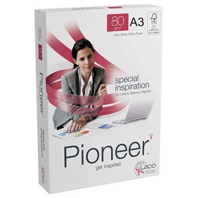 PAQUETE 500H PAPEL SPECIAL PREMIUM 80GR A3 PIONEER CIE 169 PNR0800195 (MIN5) (Espera 4 dias)