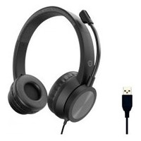 HEADSET CONCEPTRONIC POLONA05B CONEXION USB-A