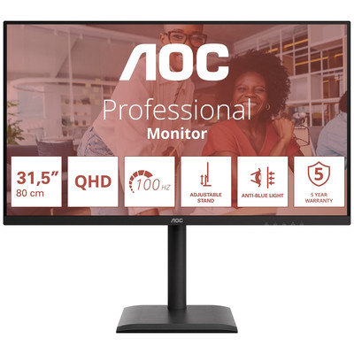 MONITOR 31.5 AOC Q32E4U IPS QHD 2560*1440 100HZ 4MS MM-SX45 MONITOR 31.5 AOC Q32E4U IPS QHD 2560*1440 100HZ 4MS MM