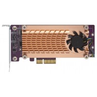 QNAP QM2-2S-220A tarjeta y adaptador de interfaz M.2 Interno (Espera 4 dias)