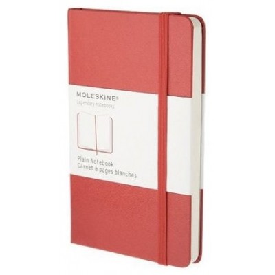 LIBRETA CLASICA TAPA DURA ROJA L (13X21CM) RAYADA MOLESKINE QP060R (Espera 4 dias)