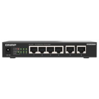 QNAP QSW-2104-2T-R2 switch No administrado 10G Ethernet (100/1000/10000) Escritorio Negro (Espera 4 dias)