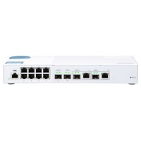 QNAP QSW-M408-2C switch Gestionado L2 10G Ethernet (100/1000/10000) Blanco (Espera 4 dias)