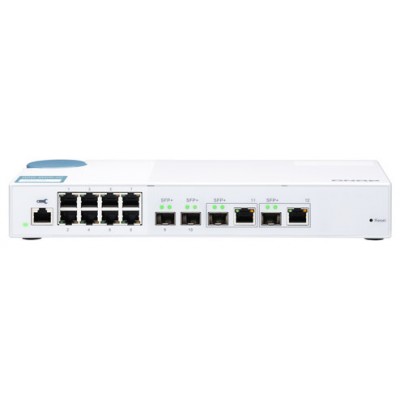 QNAP QSW-M408-2C Switch 8xGbE 2x10GbE Combo