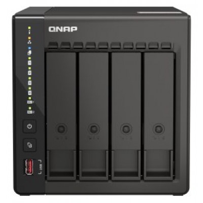 QNAP QVP-41C servidor de almacenamiento NAS Torre Intel® Celeron® J6412 8 GB DDR4 0 TB Negro (Espera 4 dias)