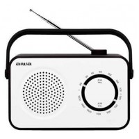 RADIO VINTAGE CON ALTAVOZ AIWA R-190BW AM/FM ALTAVOZ