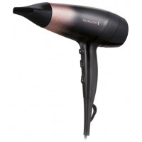 SECADOR REMINGTON D5305 2200W 3 TEMPERATURAS DIFUSOR NEGRO Y ROSA