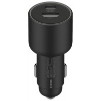 CARGADOR COCHE 67W USB-A TYPE-C 1xUSB-A/1xUSB TYPE-C/ 2A/6A NEGRO XIAOMI (Espera 4 dias)