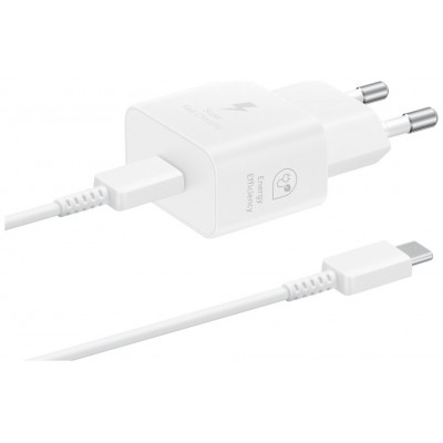 CARGADOR SAMSUNG EP-T2510 USB-C 25W GAN BLANCO CON CABLE