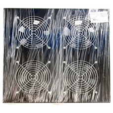 PEPEGREEN CUADRUPLE VENTILADOR DE 12 CM PARA ARMARIO RACK-SX13 PEPEGREEN CUADRUPLE VENTILADOR DE 12 CM PARA ARMARIO RACK