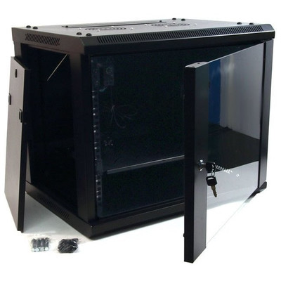 PEPEGREEN ARMARIO RACK 19" 9U 60X45 CON ACCESORIOS INCLUIDOS MONTADO