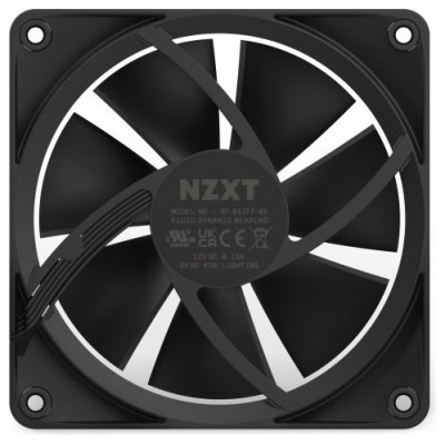 NZXT F120 RGB Carcasa del ordenador Ventilador 12 cm Negro 1 pieza(s) (Espera 4 dias)