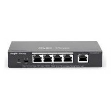 REYEE 5-Port Gigabit Smart POE Switch, 5 Gigabit RJ45 Ports including 4 PoE/POE+ Ports, 54W PoE pow