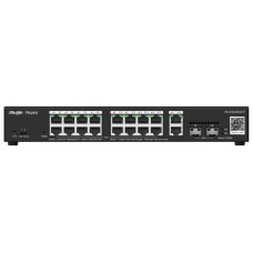 SWITCH RUIJIE RG-ES220GS-P 20 PUERTOS GIGABIT POE 16 POE2 2RJ45