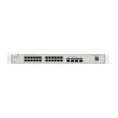 REYEE 24-Port L2+ Managed 10G Switch, 24 Gigabit RJ45 Ports, 4 *10G SFP+ Slots,19-inch Rack-mountab