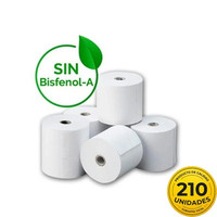 PAPEL TERMICO 57X35 210U BPA
