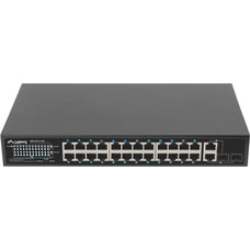 SWITCH LANBERG 24 PTOS 100MB POE+/2X COMBO GIGABIT ETHERNET 250W RACK 19"-SX31 SWITCH LANBERG 24 PTOS 100MB POE+/2X COMBO GIGABIT ETHERNET 250W RACK 19"