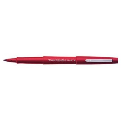 ROTULADOR FLAIR PUNTA FIBRA NYLON ROJO PAPERMATE S0190993 (MIN12) (Espera 4 dias)