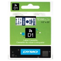 DYMO Cinta LM D1 12mmx7m Azul/blanco