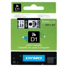 DYMO Cinta Negro-transparente 9mm x 7mt D1