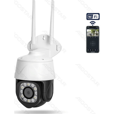 CAMARA VIDEOVIGILANCIA ""BLACK EYES"" WIFI PTZ RESISTENTE AL AGUA BLANCO AIGOSTAR (Espera 4 dias)-SX6 CAMARA VIDEOVIGILANCIA ""BLACK EYES"" WIFI PTZ RESISTENTE AL AGUA BLANCO AIGOSTAR (Espera 4 dias)