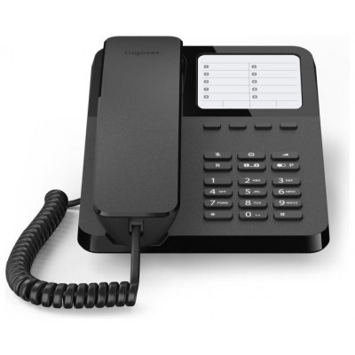 Gigaset DESK 400 Teléfono analógico Negro (Espera 4 dias)