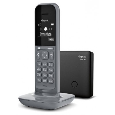 Gigaset CL390 Tel&eacute;fono DECT/anal&oacute;gico Identificador de llamadas Gris (Espera 4 dias)
