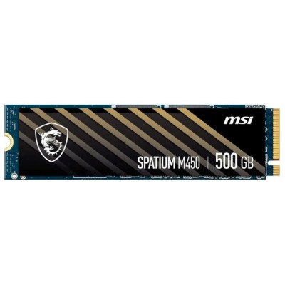 MSI SSD Spatium M450 500Gb PCIe 4.0 NVMe 3000 Mb-s