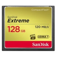 SanDisk CF Extreme 128GB memoria flash CompactFlash (Espera 4 dias)