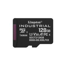 Kingston Technology Tarjeta 128GB microSDXC Industrial C10 A1 pSLC paquete individual sin adaptador (Espera 4 dias)-SX32 Kingston Technology Tarjeta 128GB microSDXC Industrial C10 A1 pSLC paquete individual sin adaptador (Espera 4 dias)
