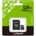 MEMORIA KINGSTON-MICROSD SDCS3 128GB-DU3 MEMORIA KINGSTON-MICROSD SDCS3 128GB