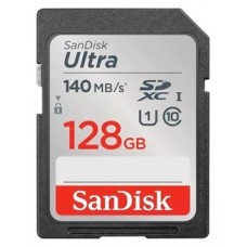 SanDisk Ultra 128 GB SDXC UHS-I Clase 10 (Espera 4 dias)