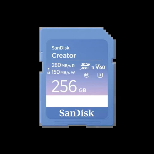 SanDisk Creator 256 GB SDXC UHS-II Clase 10 (Espera 4 dias)
