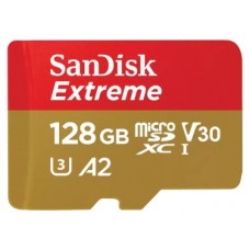 SanDisk Extreme 128 GB MicroSDXC UHS-I Clase 10 (Espera 4 dias)