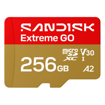 SanDisk Extreme GO 256 GB MicroSDXC UHS-I (Espera 4 dias)-SX13 SanDisk Extreme GO 256 GB MicroSDXC UHS-I (Espera 4 dias)