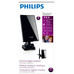 ANTENA TDT INTERIOR-EXTERIOR PHILIPS HDTV / UHF / VHF
