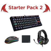 Redragon Starter Pack 2 - Teclado Kumara 2 - Raton