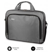 SUBBLIM Maletín Ordenador Oxford Laptop Bag 15,4-16" Grey (Espera 4 dias)